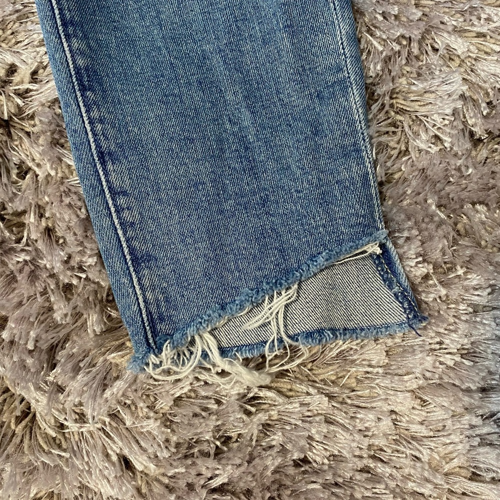 MOTHER The Looker Ankle Step Fray Skinny Jeans - Picture 10 of 12